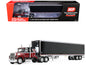 Ford LTL 9000 48 Flat Top Sleeper 53' Utility Trailer Reefer Volcano & 1/64