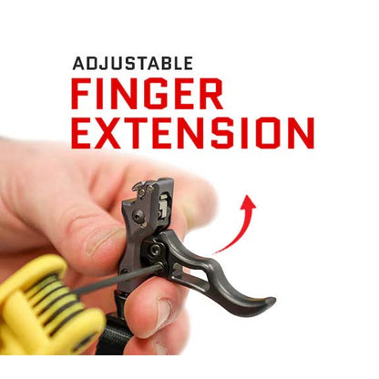 Scott "VERGE" Hybrid Hinge Wrist Strap Release (Black)