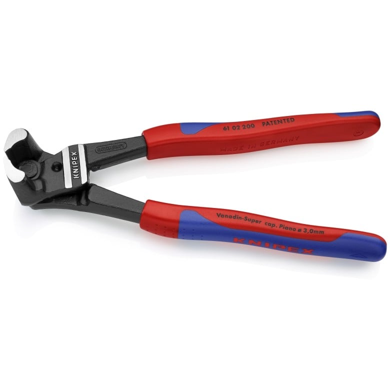 Knipex High Leverage Bolt End-Cutting Nippers (8″)