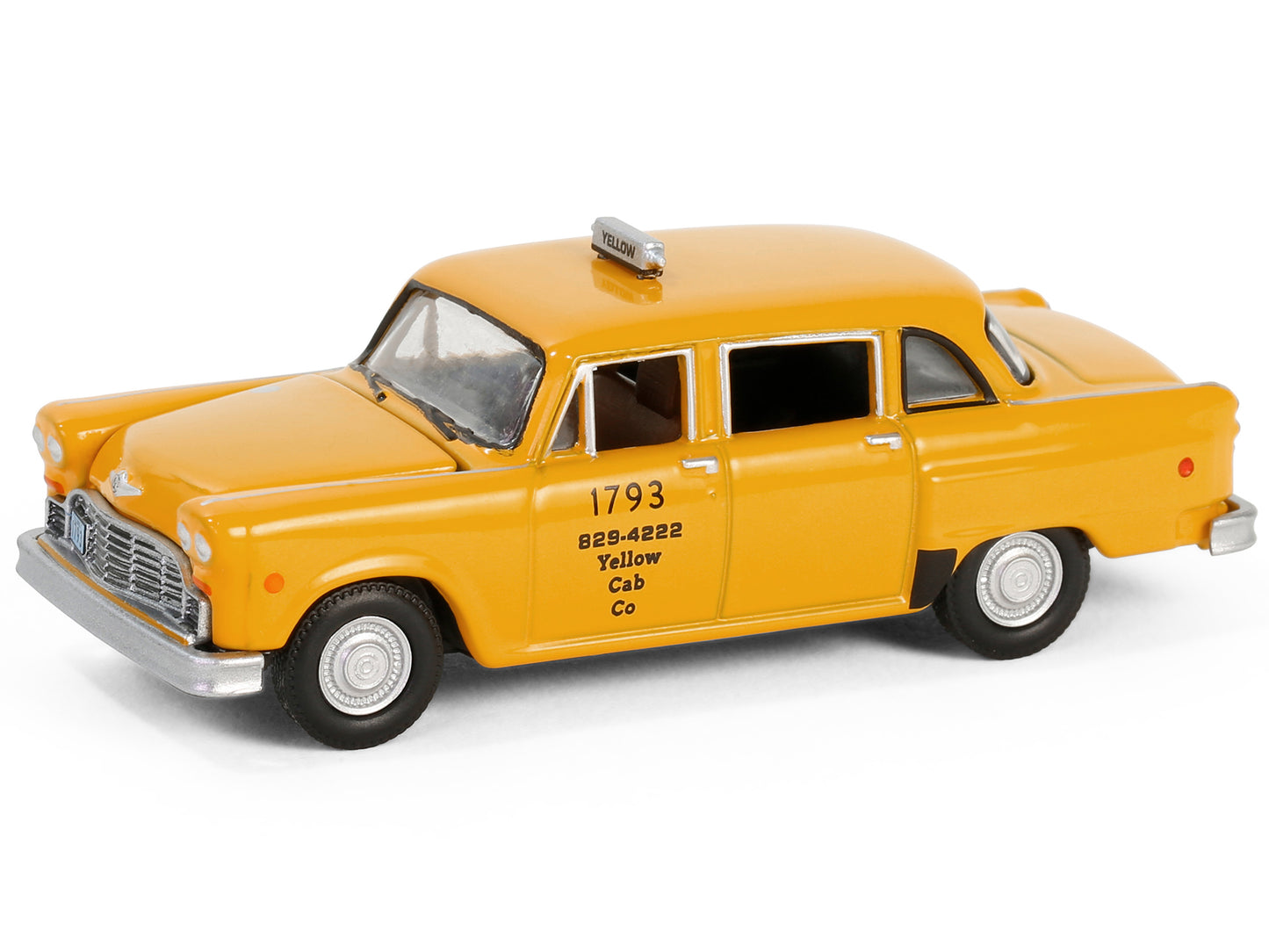 GreenLight 1980 Checker Taxicab "Yellow Cab Co. #1793" Yellow "Ferris Bueller's Day Off" (1986) Movie "Hollywood Series" Release 42 1/64 Diecast Model Car by <h2>1980 Greenlight</h2> <p>High-quality p