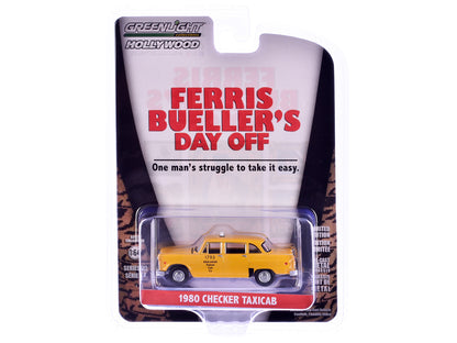 GreenLight 1980 Checker Taxicab "Yellow Cab Co. #1793" Yellow "Ferris Bueller's Day Off" (1986) Movie "Hollywood Series" Release 42 1/64 Diecast Model Car by <h2>1980 Greenlight</h2> <p>High-quality p