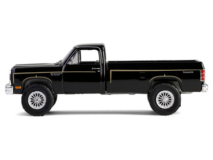 GreenLight 1981 Dodge Power Ram Prospector Pickup Truck Black "The A-Team" (1983-1987) TV Series "Hollywood Series" Release #43 1/64 Diecast Model Car by <h2>1981 Greenlight</h2> <p>High-quality perfe