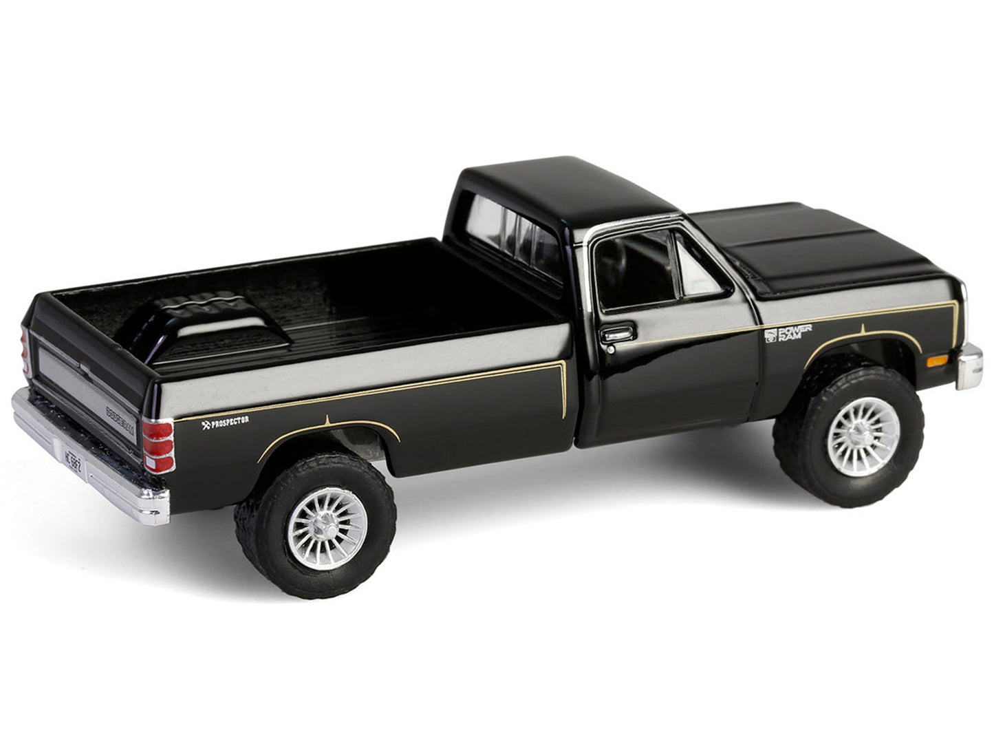GreenLight 1981 Dodge Power Ram Prospector Pickup Truck Black "The A-Team" (1983-1987) TV Series "Hollywood Series" Release #43 1/64 Diecast Model Car by <h2>1981 Greenlight</h2> <p>High-quality perfe
