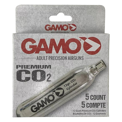 Gamo 12 Gram CO2 Cartridges (5 Count)