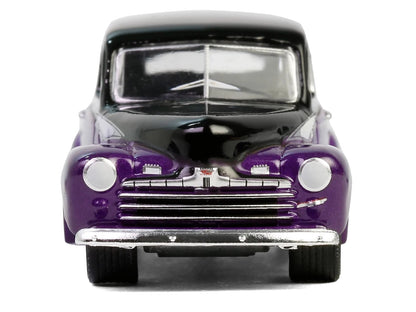 GreenLight 1946 Ford Fordor Super Deluxe Dark Purple Metallic and Black "California Lowriders" Series 6 1/64 Diecast Model Car by <h2>1946 Greenlight</h2> <p>High-quality perfect for collectors enthus