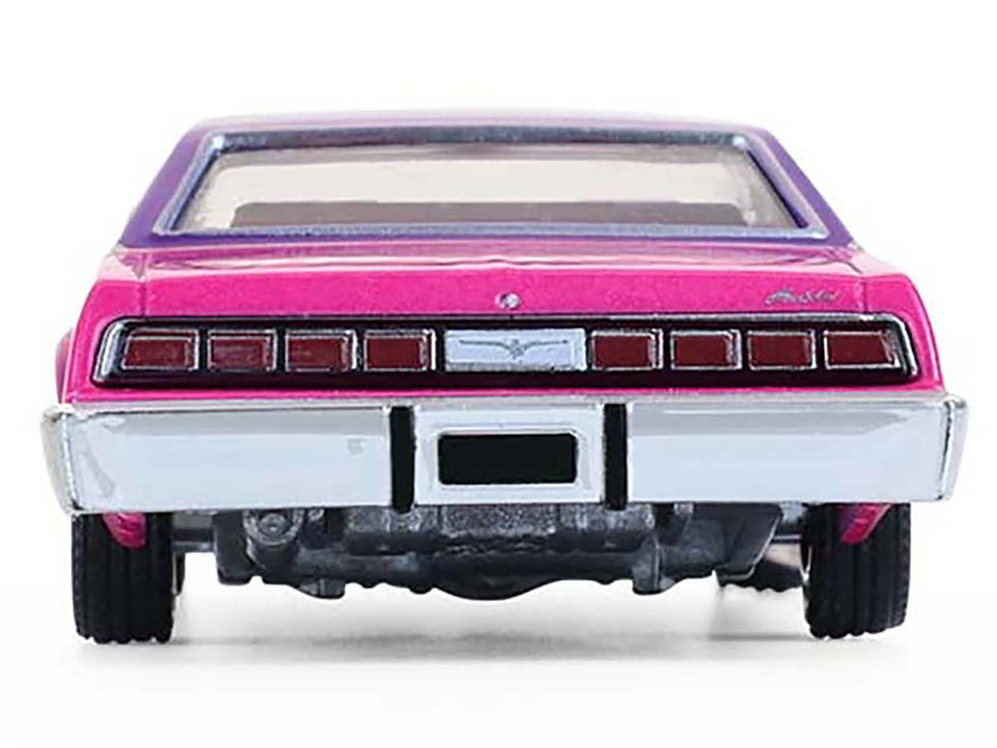 GreenLight 1975 Ford Thunderbird Lowrider Pink Metallic with Purple Top and Graphics Interior "California Lowriders" Series 7 1/64 Diecast Model Car by <h2>1975 Greenlight</h2> <p>High-quality perfect