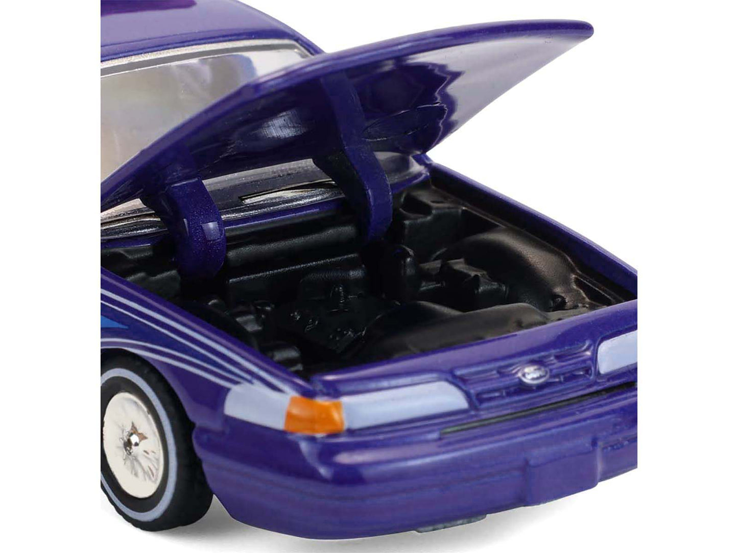 GreenLight 1992 Ford Crown Victoria Lowrider Blue with Graphics and Lightbar "California Lowriders" Series 7 1/64 Diecast Model Car by <h2>1992 Greenlight</h2> <p>High-quality perfect for collectors e