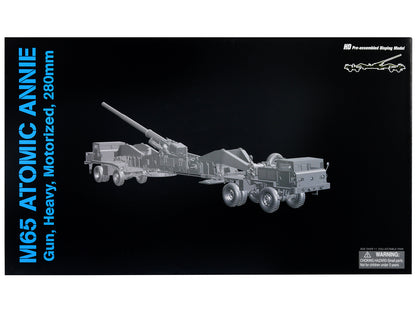 United States M65 Atomic Cannon "Atomic Annie" Artillery Olive Drab "Firing Mode" US Army "NEO Dragon Armor" Series 1/72 Plastic Model by Dragon Models
