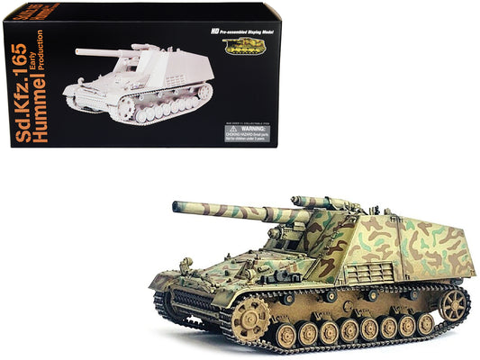 German Sd.Kfz.165 Hummel Self-Propelled Gun V1 "Early Production German Army" "NEO Dragon Armor" Series 1/72 Plastic Model by Dragon Models T&y