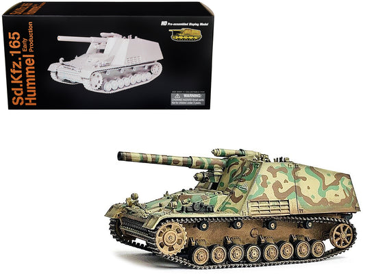 German Sd.Kfz.165 Hummel Self-Propelled Gun V2 "Early Production German Army" "NEO Dragon Armor" Series 1/72 Plastic Model by Dragon Models T&y