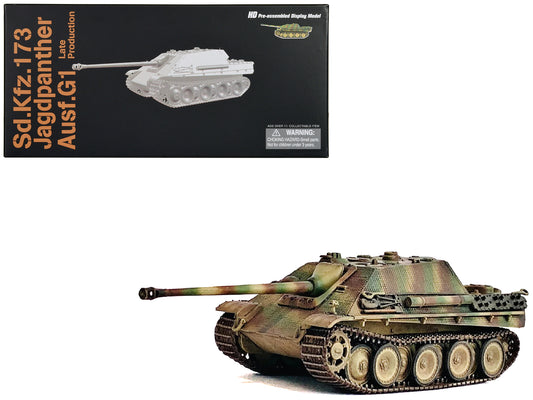 Germany Sd.Kfz.173 Jagdpanther Ausf.G1 Late Production Tank "sPz.Jg.Abt.560 Ardennes" (1944) "NEO Dragon Armor" Series 1/72 Plastic Model by Dragon Models T&y