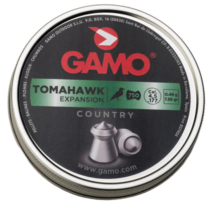 Gamo .177cal Pointed Hollow Point Lead Pellets - 7.56 Grain (750 Count)