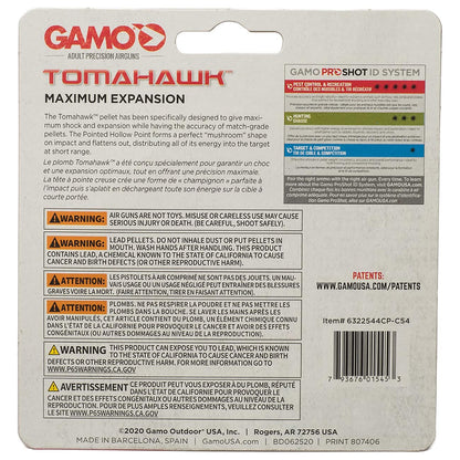 Gamo .177cal Pointed Hollow Point Lead Pellets - 7.56 Grain (750 Count)