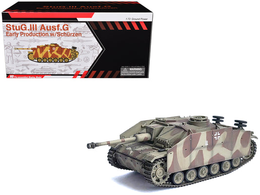 Germany StuG III Ausf. G "Early Production" with Schurzen Tank "Pz.Gren.Div. Totenkopf Kursk" (1943) "NEO Dragon Armor" Series 1/72 Plastic Model by Dragon Models T&y