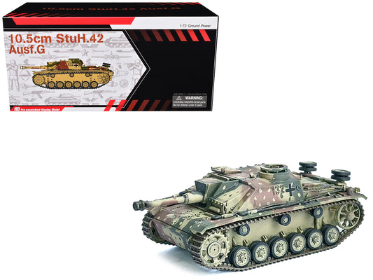 Germany 10.5cm StuH.42 Ausf. G Tank "Unidentified Unit Ardennes" (1944) "NEO Dragon Armor" Series 1/72 Plastic Model by Dragon Models T&y