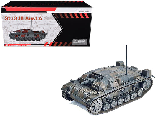 Germany StuG.III Ausf.A Tank "France" (1940) "NEO Dragon Armor" Series 1/72 Plastic Model by Dragon Models T&y