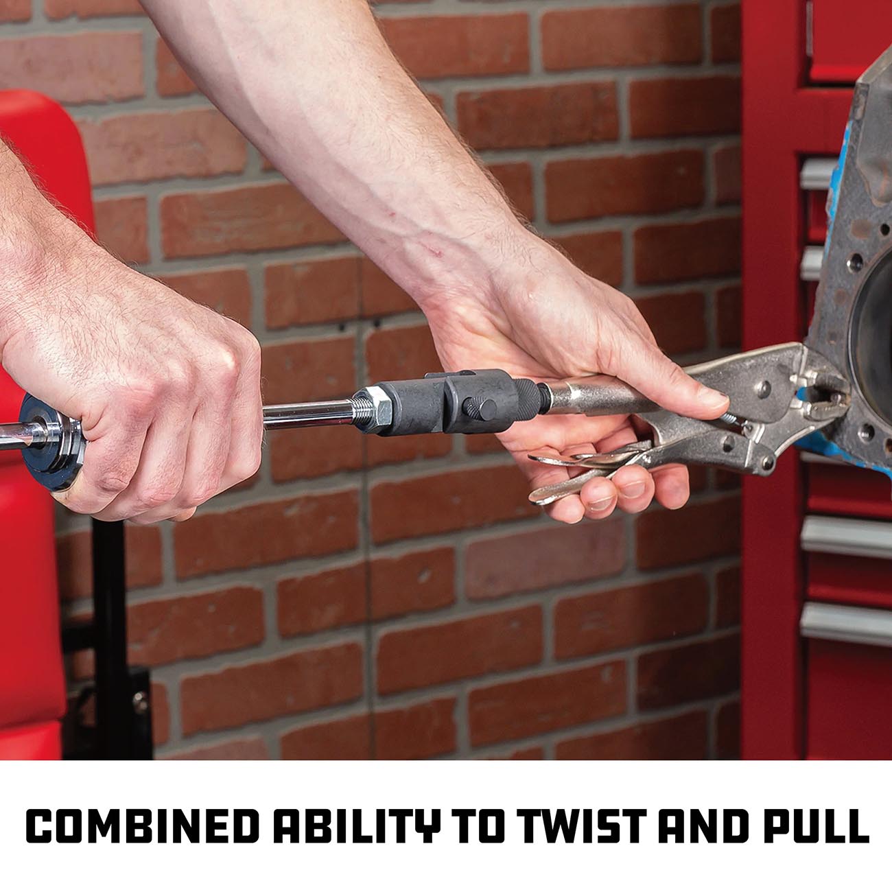 Powerbuilt Slide-Hammer 9" Locking Pliers Set