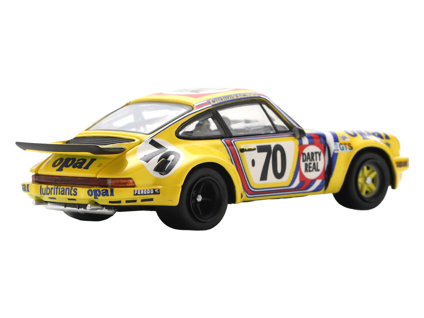 Porsche 911 Carrera RSR 3.0 #70 Henri Cachia - Raymound Touroul - Dennis Rua "ASA Cachia-Bondy" "24 Hours of Le Mans" (1974) 1/64 Model Car by Spark T&y
