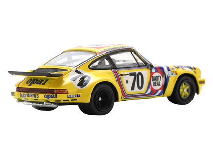 Porsche 911 Carrera RSR 3.0 #70 Henri Cachia - Raymound Touroul - Dennis Rua "ASA Cachia-Bondy" "24 Hours of Le Mans" (1974) 1/64 Model Car by Spark T&y