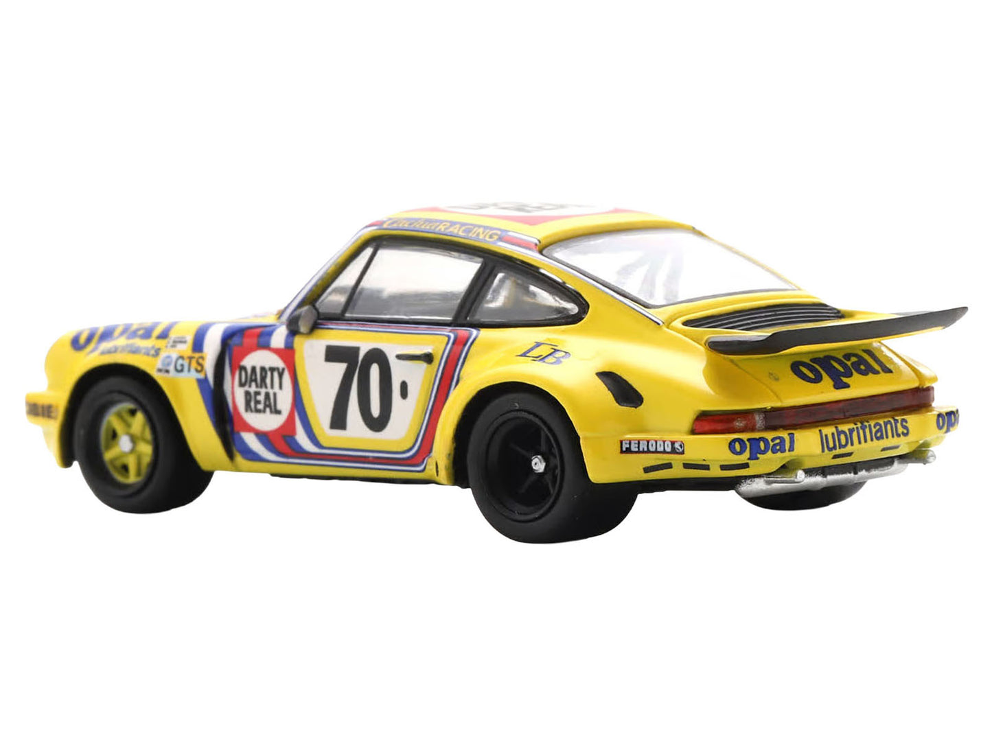 Porsche 911 Carrera RSR 3.0 #70 Henri Cachia - Raymound Touroul - Dennis Rua "ASA Cachia-Bondy" "24 Hours of Le Mans" (1974) 1/64 Model Car by Spark T&y