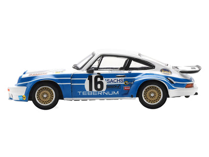 Porsche 911 Carrera RSR 3.0 #16 Clemens Schickentanz - Hartwig Bertrams "Joest Racing - Tebernum Racing" "24 Hours of Le Mans" (1975) 1/64 Model Car by Spark T&y
