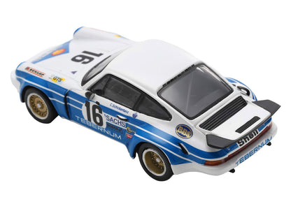 Porsche 911 Carrera RSR 3.0 #16 Clemens Schickentanz - Hartwig Bertrams "Joest Racing - Tebernum Racing" "24 Hours of Le Mans" (1975) 1/64 Model Car by Spark T&y