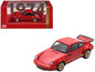 1974 Porsche 911 Carrera RS 3.0 Red with Gold Stripes 1/64 Model Car by Spark