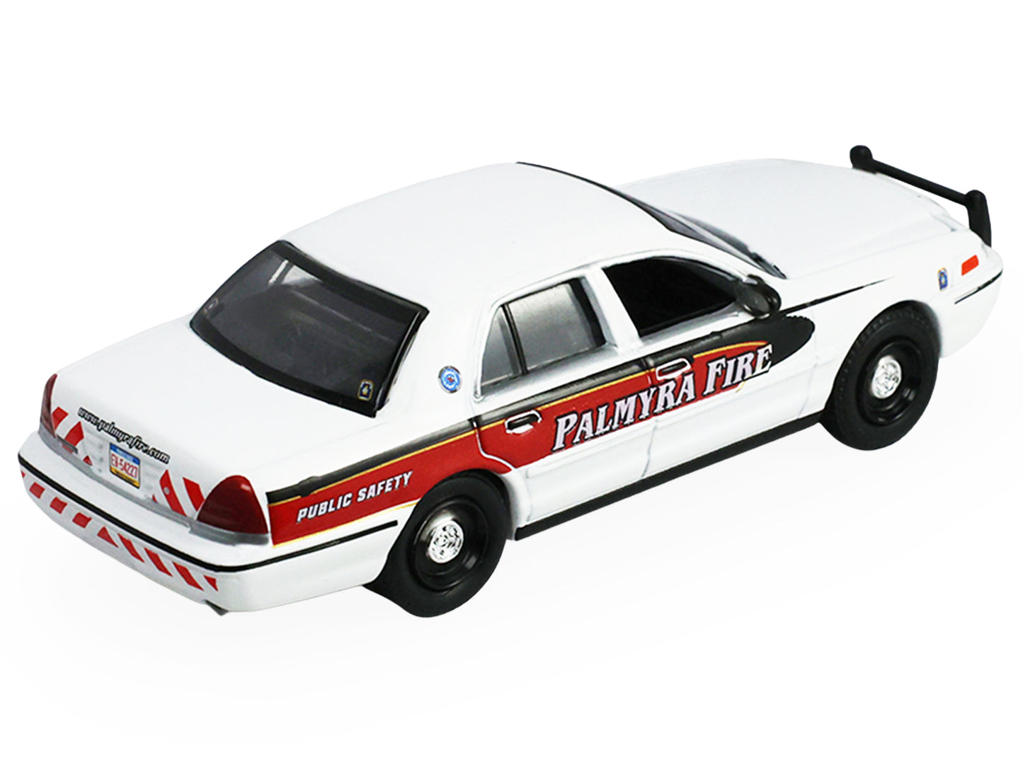 GreenLight 2011 Ford Crown Victoria "Palmyra Pennsylvania Citizen's Fire Company" White with Graphics "Fire & Rescue" Series #5 1/64 Diecast Model Car by <h2>2011 Greenlight</h2> <p>High-quality perfe