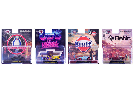 "Auto News" Release 20 Set of 4 Cars Limited Edition to 4500 pieces Worldwide 1/64 T&y Diecast Models by M2 Machines