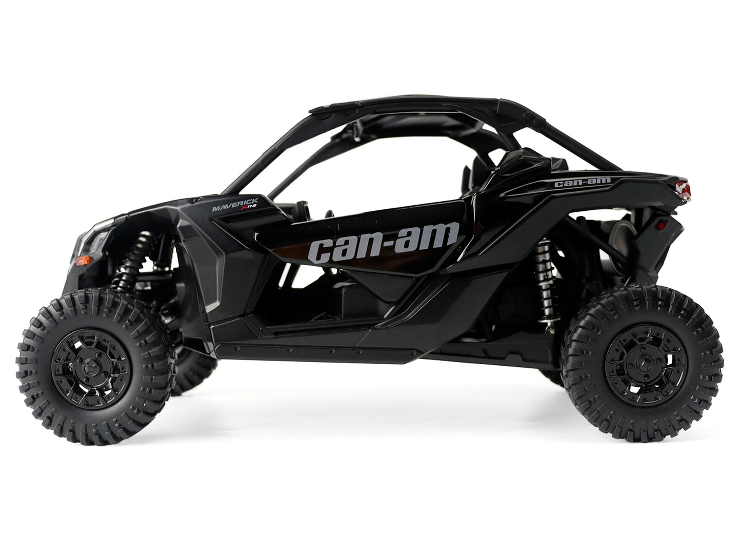 Can-Am Maverick X3 X RS Turbo RR Black 1/12 T&y Diecast Model by BRP Models