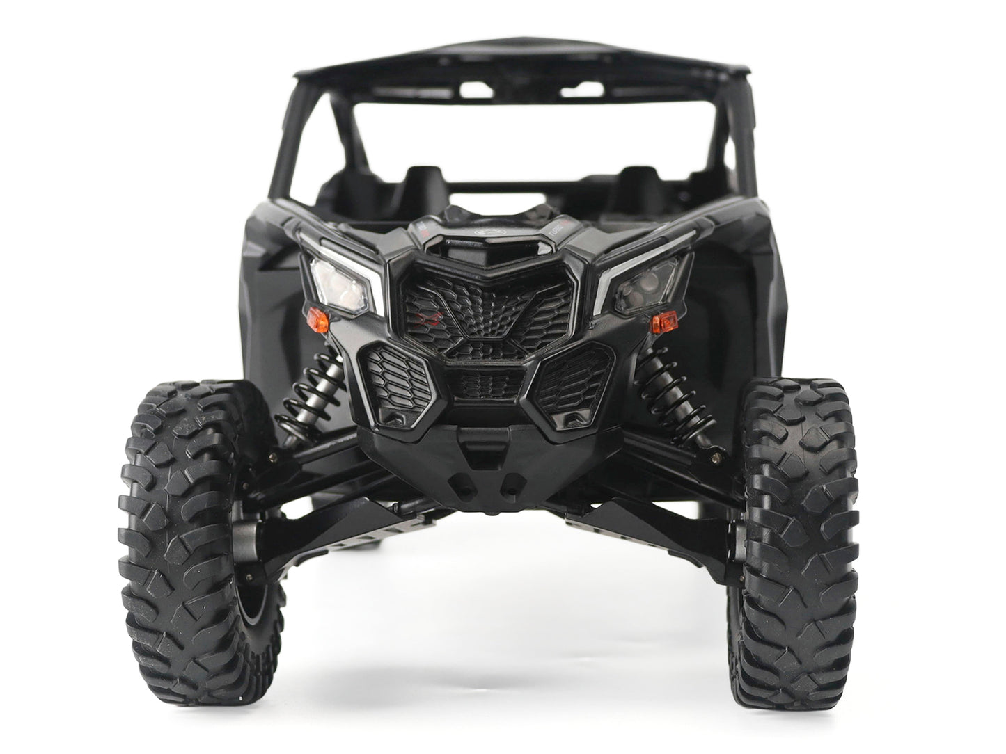 Can-Am Maverick X3 X RS Turbo RR Black 1/12 T&y Diecast Model by BRP Models