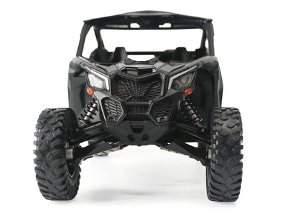 Can-Am Maverick X3 X RS Turbo RR Black 1/12 T&y Diecast Model by BRP Models