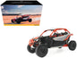 Can-Am Maverick X3 X RC Turbo RR Chalk Gray and Orange 1/12 T&y Diecast Model by BRP Models