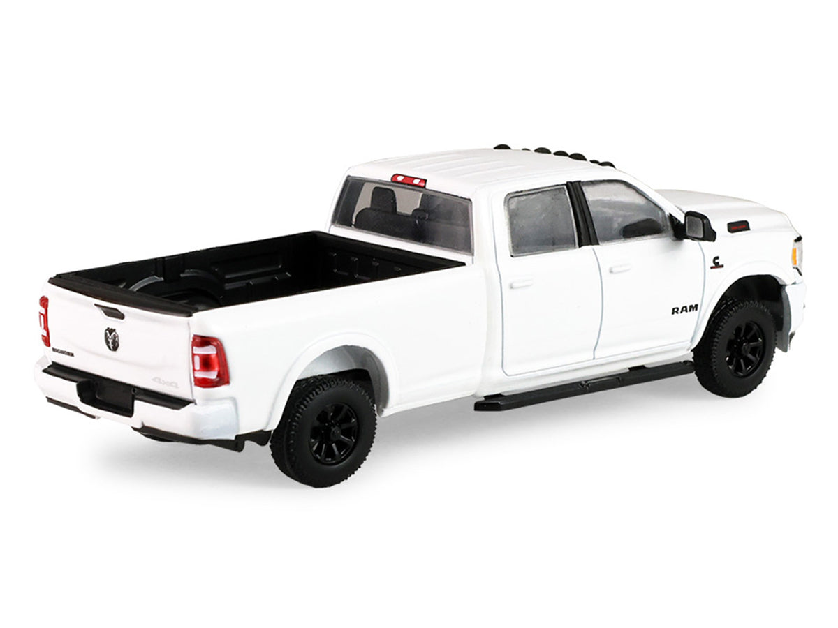 2023 Ram 2500 Bighorn Pickup Truck White 8 1/64 Diecast Model - Greenlight