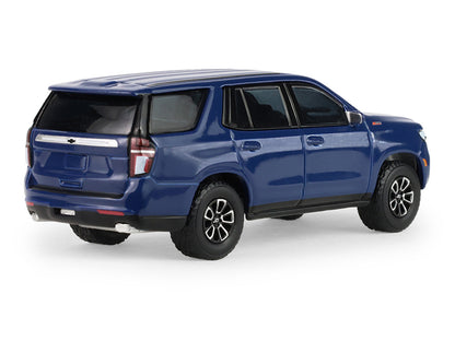 2024 Chevrolet Tahoe Midnight Blue Metallic 1/64 Diecast Model Car - Greenlight