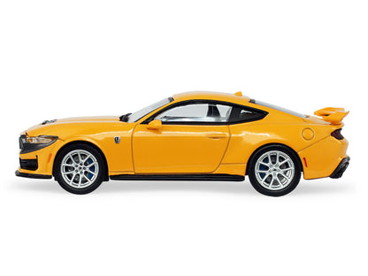 2024 Ford Mustang Dark Horse Yellow Splash 1/64 Diecast Model Car - Greenlight