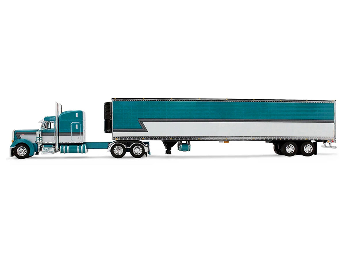 Peterbilt 379 63Tway Rose Transport Teal & White Stripes Big Rigs II #5 1/64