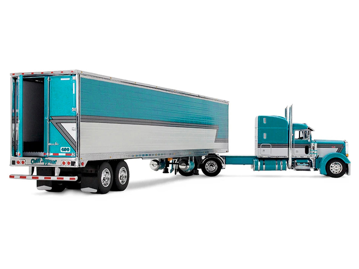 Peterbilt 379 63Tway Rose Transport Teal & White Stripes Big Rigs II #5 1/64