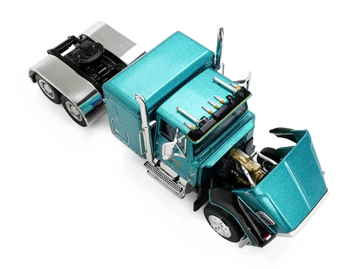 Ford LTL 9000 48Red's Favorites - Tom Sercombe Turquoise Metallic 1/64 Diecast
