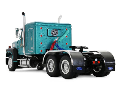Ford LTL 9000 48Red's Favorites - Tom Sercombe Turquoise Metallic 1/64 Diecast