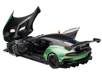 Aston Martin Vulcan Apple Tree Green Metallic with Orange Accents and Carbon Top 1/18 Model Car by Autoart <h2>Aston Autoart</h2> <p>High-quality diecast perfect for collectors enthusiasts. Features d