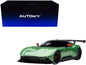 Aston Martin Vulcan Apple Tree Green Metallic with Orange Accents and Carbon Top 1/18 Model Car by Autoart <h2>Aston Autoart</h2> <p>High-quality diecast perfect for collectors enthusiasts. Features d