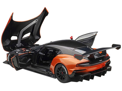 Aston Martin Vulcan Madagascar Orange with Carbon Top 1/18 Model Car by Autoart <h2>Aston Autoart</h2> <p>High-quality diecast perfect for collectors and enthusiasts. Features detailed interior exteri