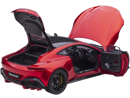 2019 Aston Martin Vantage RHD (Right Hand Drive) Hyper Red Metallic with Carbon Top 1/18 Model Car by Autoart <h2>2019 Autoart</h2> <p>High-quality diecast perfect for collectors and enthusiasts. Feat