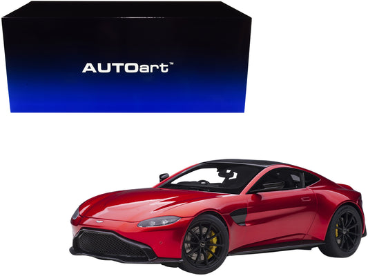 2019 Aston Martin Vantage RHD (Right Hand Drive) Hyper Red Metallic with Carbon Top 1/18 Model Car by Autoart <h2>2019 Autoart</h2> <p>High-quality diecast perfect for collectors and enthusiasts. Feat