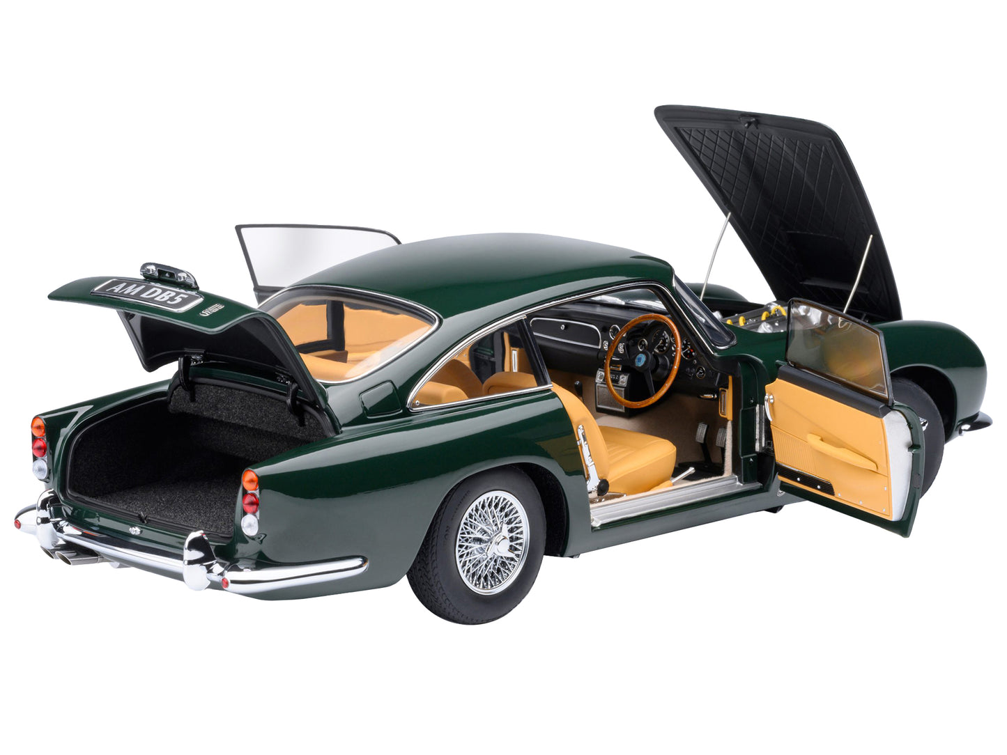 Aston Martin DB5 RHD (Right Hand Drive) British Racing Green 1/18 Model Car by Autoart <h2>Aston Autoart</h2> <p>High-quality diecast perfect for collectors and enthusiasts. Features detailed interior