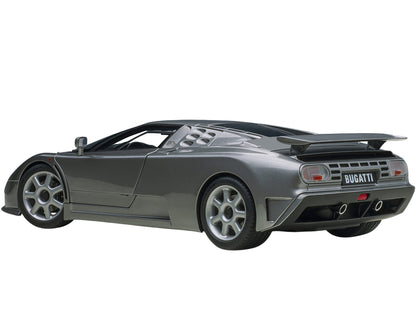 Bugatti EB110 SS Super Sport Grigio Metalizzatto Silver Metallic with Wheels 1/18 Model Car by Autoart <h2>Bugatti Autoart</h2> <p>High-quality diecast perfect for collectors and enthusiasts. Features