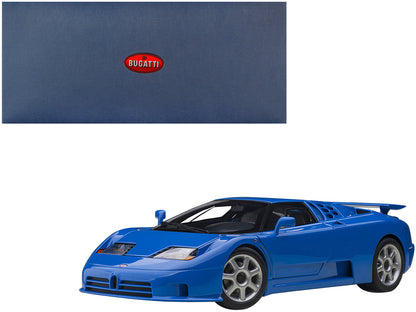 Bugatti EB110 SS Super Sport French Racing Blue with Silver Wheels 1/18 Model Car by Autoart <h2>Bugatti Autoart</h2> <p>High-quality diecast perfect for collectors and enthusiasts. Features detailed