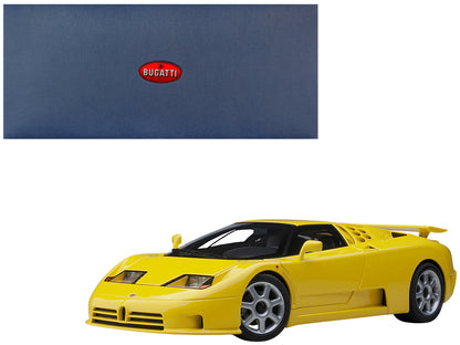 Bugatti EB110 SS Super Sport Giallo Yellow with Silver Wheels 1/18 Model Car by Autoart <h2>Bugatti Autoart</h2> <p>High-quality diecast perfect for collectors and enthusiasts. Features detailed inter