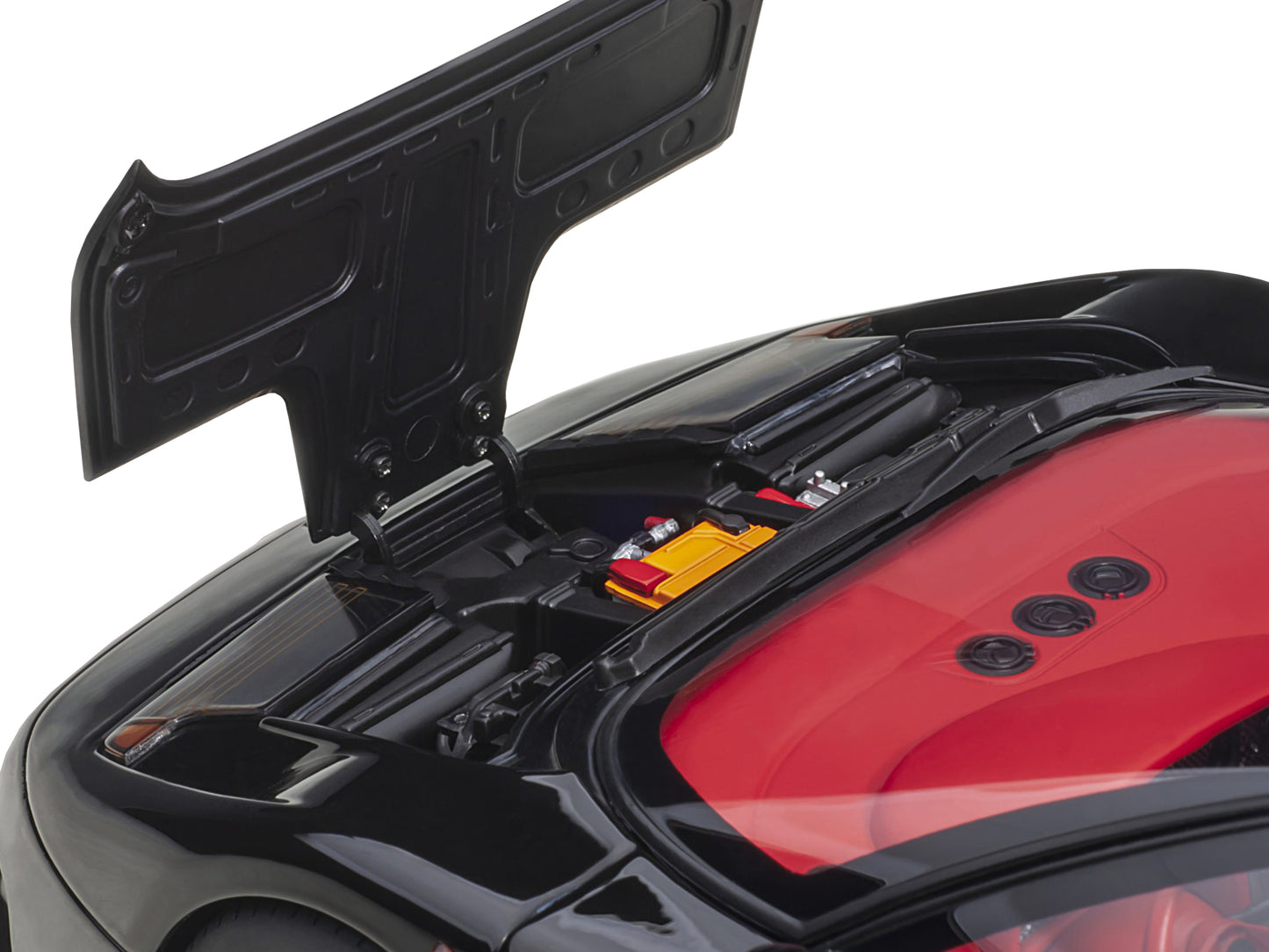 Bugatti EB110 SS Super Sport Nero Vernice Black with Red Interior and Silver Wheels 1/18 Model Car by Autoart <h2>Bugatti Autoart</h2> <p>High-quality diecast perfect for collectors enthusiasts. Featu